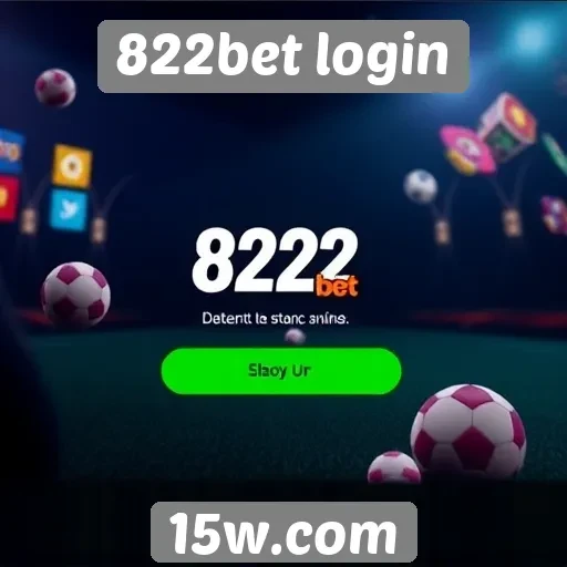 Acessando o site de jogos 822bet login